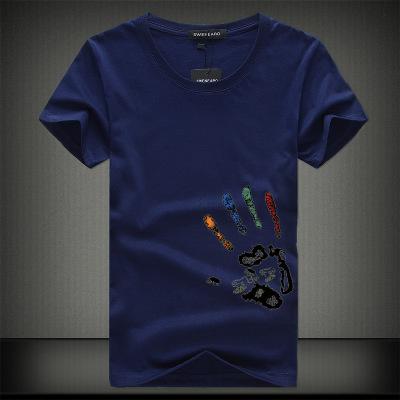 Men T-Shirts Plus Size 5XL 4XL Tee Shirt Homme Summer Short Sleeve