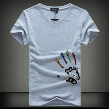 Load image into Gallery viewer, Men T-Shirts Plus Size 5XL 4XL Tee Shirt Homme Summer Short Sleeve